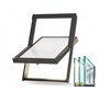ROOFLITE+ TRIO PINE - Dřevěné střešní okno s trojsklem C2A - rozměr 55*78cm
